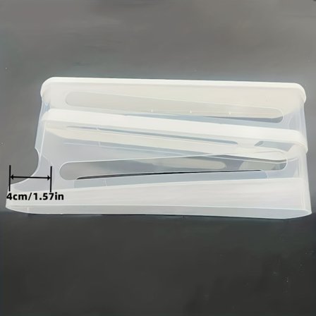 [Automatisk förvaring] 12-14 Automatiskt dubbellagers skjutbart förvaringslåda Köksorganisatör Viktig förvaringslösning och platsbesparande hylla 