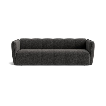 Calma 3 personers sovesofa, opbevaring - Genesis Antracit - 239x112x70 - Sofa, sovesofa