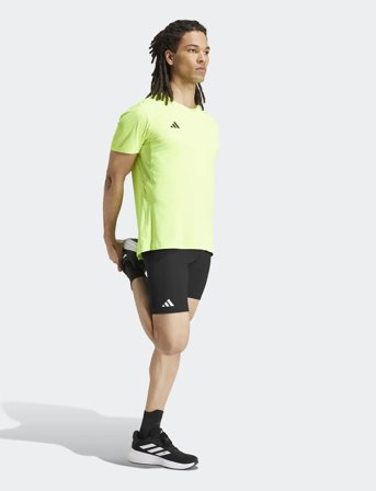 adidas Performance Adizero E Tee - Green - XL