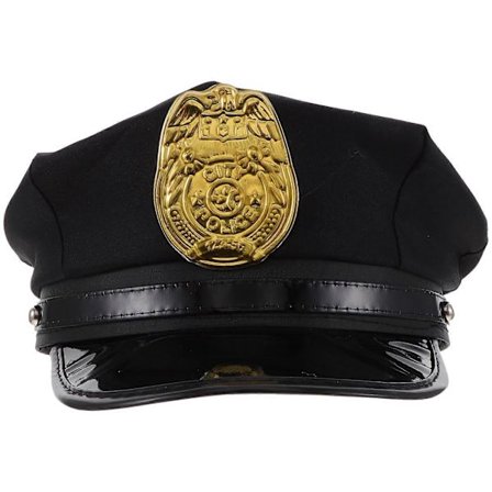 Politihatt for barn, utkledning, late som lek, politilue, kostymetilbehør for barn (FMY)