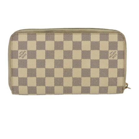 Louis Vuitton Vintage, Pre-owned Canvas Wallet Wit, Dames, Maat:ONE Size