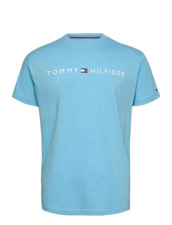 Cn Ss Tee Logo T-shirt Blå Tommy Hilfiger