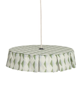 NOBODINOZ Vibes Lampshade Diam. 50 Cm - Green - ONE SIZE