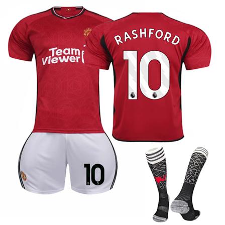 Manchester Unitedin kotipeliasu lapsille 2023-2024, nro 10 Rashford 20