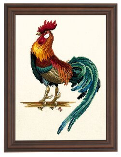 Bild Hahn - Rosenstand