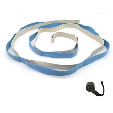 Daisy Chain, yoga hängmatta förlängningsband ljusblå