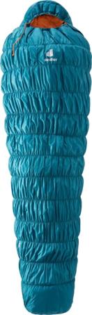 Deuter Women's Exosphere -10° SL synthetic sleeping bags Blue Left Zip