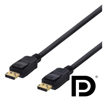 Deltaco DP-1010D - DisplayPort-kabel - 1 m