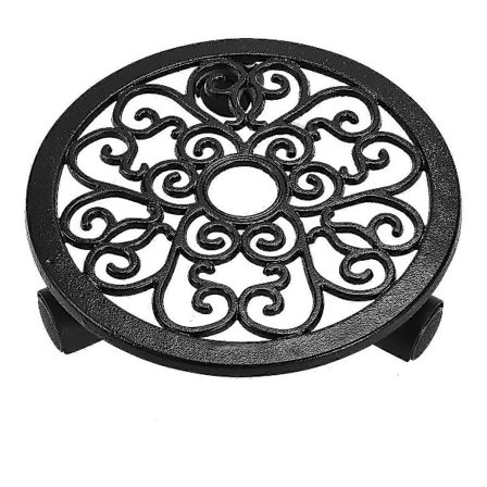 2 stk. Plantestativ med hjul - Kraftig rullende plante - Base med rull for potteplanter og Fl