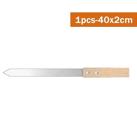 Kabobspyd Flat Grillspyd for Shish Kebab Tyrkiske Persiske Griller & Koubideh Iransk Middelhavs Brasiliansk (FMY)