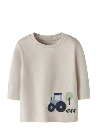 name it Nbmvobbi Ls Top Box - Beige - 68