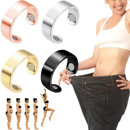 Lymfedrænage magnetisk ring Lymfedrænage ring Lymfedrænage magnetisk ring til mænd og kvinder 4stk