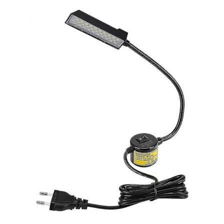 30 LED symaskinlys Sybelysning for arbeidsbenk dreiebenk boremaskin fleksibel svanehalsarm