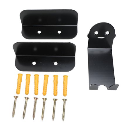 Minimalistisk Svart Høykvalitets Karbon Sykkel Veggfeste Kompakt Garasjeoppbevaringshenger