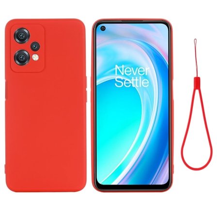 Matta nestesilikoninen kuori OnePlus Nord CE 2 Lite 5G - Punainen