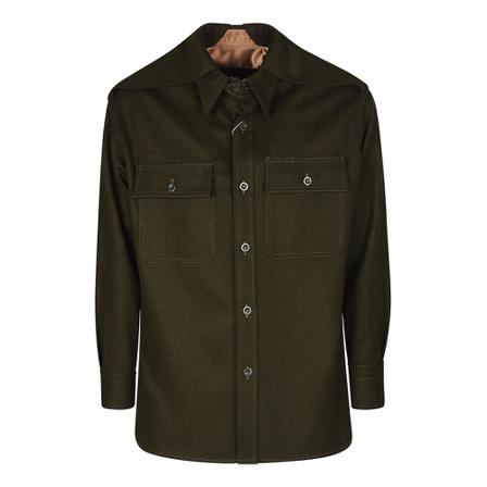 Maison Margiela, Shirt Groen, Heren, Maat:L