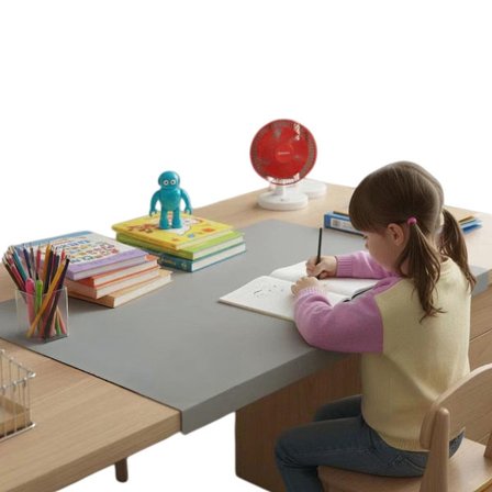 Silikon Kant Skydd för Skrivbord 71x50cm - Mjukt och Säkert Kantskydd för Bord och Diskar