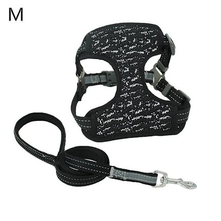 Hunde sele vest snor eksplosionssikker reflekterende åndbar brystkrave