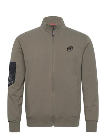 Beade Sweatshirt Sport Sport Clothing Sport Sweatshirts & Hoodies Sport Sweatshirts Khaki Green Bullpadel