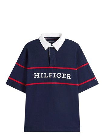 Tommy Hilfiger | Americana Colourblock Ss Rugby | S
