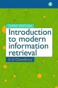 Introduction to Modern Information Retrieval