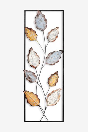 Wallity - Vægdekoration af metal Garcia - Gul - Posters & billeder - Fra Homeroom