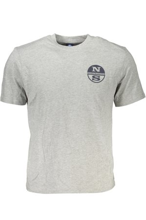 North Sails T-shirt Maniche Corte Uomo Grigio
