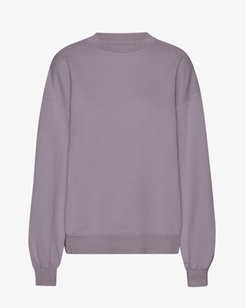 Organic Oversized Crew - Purple Haze