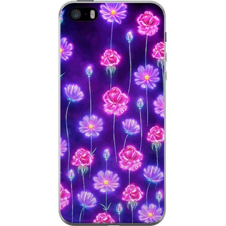 Yhteensopiva Puhelinkuori Apple iPhone SE (2016) Bloom Reverie Electric Petals