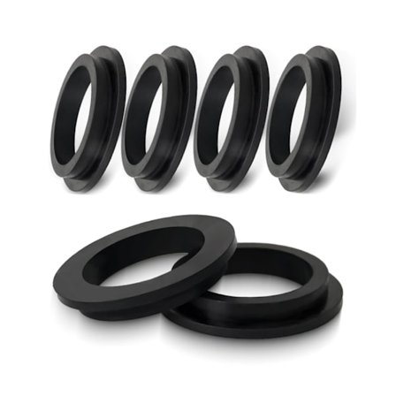 Sett med 6 O-ringer i gummi for Intex bassengpumpe, Intex bassengtilbehør, bassengsandfilter, Intex spa-tetning, O-ring for bassengpumpe