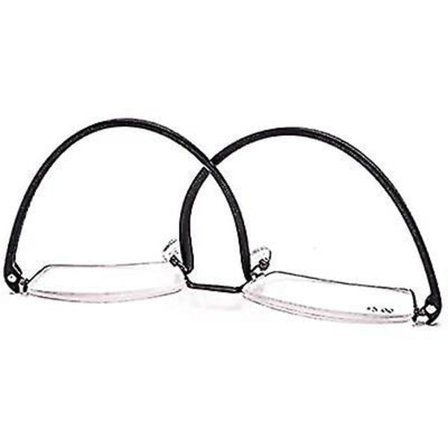Halvramme metall lesebriller Anti Eyestrain Blue Light Blocking Glasses-wtake