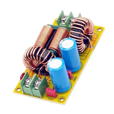 20A DC LC Filter EMI Elektromagnetisk Interferencesfilter Emc Fcc Högfrekvent Strömfiltrering för