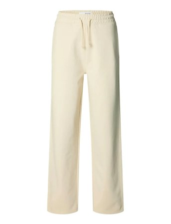 Selected Slfluka Hw Sweatpants Noos - Cream - XL