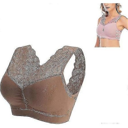 Anti-hængende Bryster BH, Nula BH'er Anti Hængende, Plus Size Blonde Åndbar Søvn Sports BH Uden Bøjle Anti Hængende BH