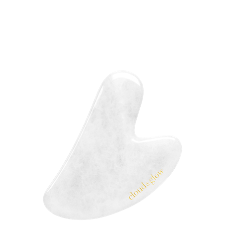 Cloud & Glow White Jade Gua Sha