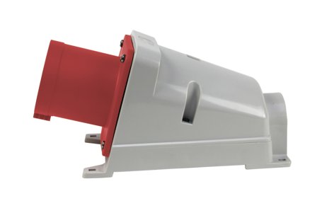 Garo Basic Vegginntak IP44 5-polet 63 A 6 h, rød, Stikkontakter & kabler