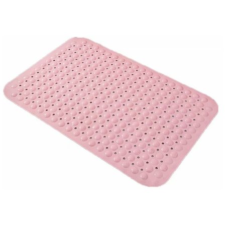 PVC baderom sklisikker matte dusj badekar badematte vanntett husholdning toalett toalett hotellmatte rosa