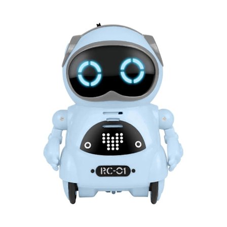Fick-RC-robot Talande Interaktiv Dialog Röstigenkänning Inspelning Sjungande Dansande Berättande Mini RC-robot Leksaker Gåva