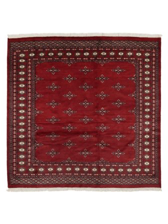 Bokhara 2Ply Rug Hand Knotted 194X198 Square Pakistan