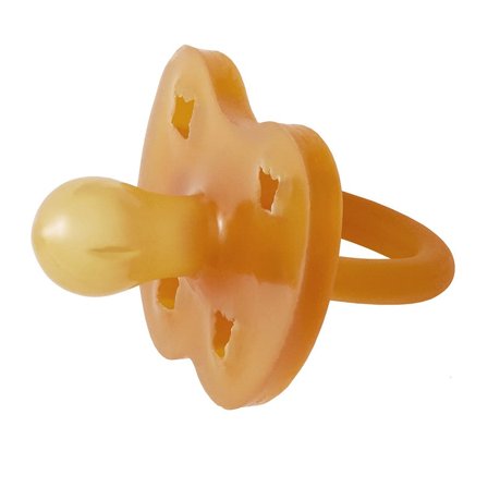 HEVEA Naturgummi Rund Sut* Krone 0-3 mdr., Børn & Forældre, Sutter & Tilbehør, Sutter