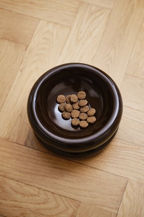 Jotex - Bubble Matskål For Hund/katt Mørk brun - DUBBLE - Kjøp Kjæledyrutstyr hos Jotex