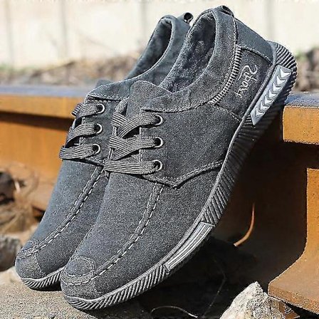 Herr Sneakers Platt Herr Canvas Skor Denim Sommarskor Andningsbara Casual Skor Loafers Chaussure Homme Storlek 38 - 45