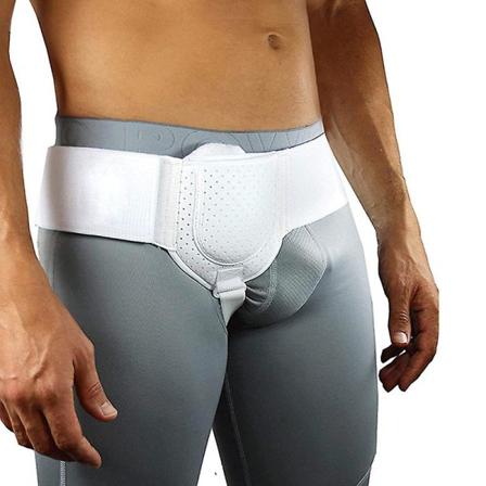 Brokkbelte Truss for Inguinal Sportsbrokk Støtte Smertelindring Gjenoppretting Rem Shytmv White