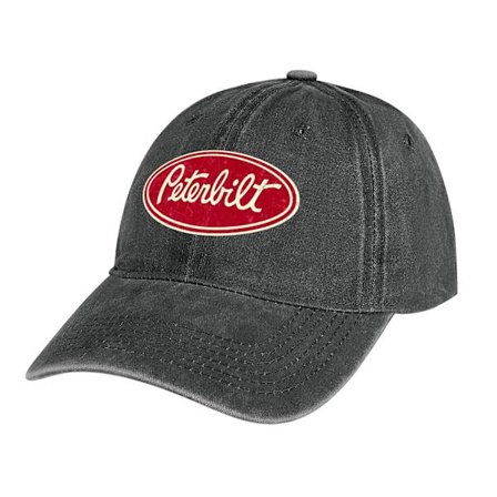 Peterbilt Truck Racing Vintage Cowboy Hat Custom Hats F Trucker Hat Cap Naisten Miesten (FMY)