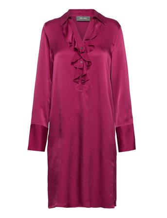 Mmayo Dress Dresses Shirt Dresses Rød MOS MOSH*Betinget Tilbud