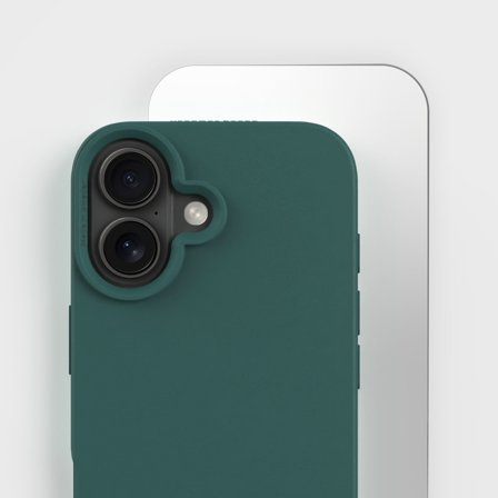 Umweltfreundliche Handyhülle Schwarz & Displayschutzfolie | agood, iPhone 17