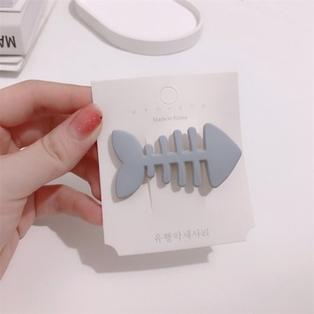 1 par Hårnålar Hårklämmor GRÅ