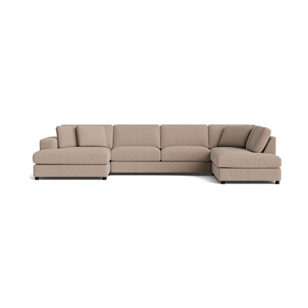 Oasis U-sofa, venstrevendt - Puente Greige - 360x213x79 - Sofa, u-sofa