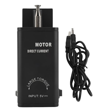 DC 5V BBQ Grillstek Grill Motor Roaster Grillverktyg Tillbehör med USB-kabel