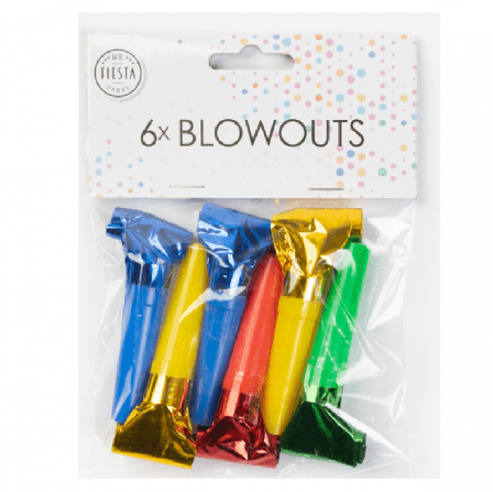 Ormblåsere ensfarvede 6-pakning